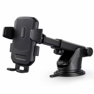 Adjustable Dashboard & Windshield Car Phone Mount with Telescopic Arm